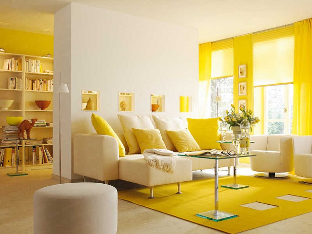 Ide Desain Rumah Cerah Dan Hangat Dengan Warna Kuning